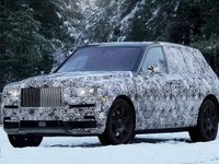 車名は『カリナン』に決定、ロールスロイス初のSUV…最新プロトタイプを公開 画像