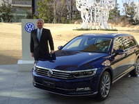 VWジャパン シェア社長「20年ぶりに戻ってきたディーゼル」…パサートTDI発表 画像