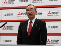 「コンパクトなAI技術を推進」三菱電機柵山社長 画像