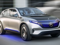 メルセデスベンツの電動ブランド「EQ」、最初の市販車をジュネーブモーターショー2018で発表へ 画像