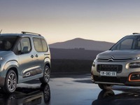 シトロエンの小型MPV、ベルランゴ が新型に…ジュネーブモーターショー2018で発表へ 画像