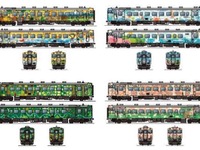 JR北海道にイラスト車両「北海道の恵み」…キハ40形改装　3月登場 画像