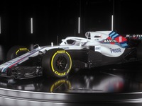 【F1】ウィリアムズが2018年マシン「FW41」を公開、ストロール&シロトキンの若手2人で臨む 画像