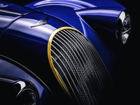 モーガン プラス8 の50周年記念車、ティザーイメージ…車両はジュネーブモーターショー2018で発表へ 画像