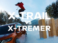 これが進化型ウインタースポーツ！ エクストレイル とエクストリーマーがあげる雪煙［動画］ 画像