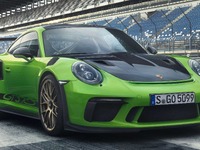 ポルシェ 911GT3 RS に軽量化パッケージ、「ヴァイザッハ」…ジュネーブモーターショー2018で発表へ 画像