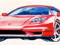 新型ホンダ『NSX』の確定デザインが判明!! 画像