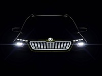 シュコダが新開発48VマイルドHV、SUVコンセプトに搭載…ジュネーブモーターショー2018で発表へ 画像