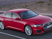 アウディ A6 新型、駐車支援や走行支援など採用…ジュネーブモーターショー2018で発表へ 画像