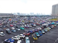 1000台の痛車、お台場に集結 4月8日 画像