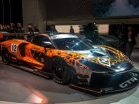 F1マシンに次ぐ速さ、マクラーレン セナ にサーキット専用車「GTR」…ジュネーブモーターショー2018で発表 画像