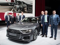 アウディ A6 新型は自動駐車にマイルドHV…ジュネーブモーターショー2018 画像