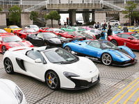 東京ドームシティにスーパーカー40台が集結、お楽しみ抽選会も　3月11日 画像