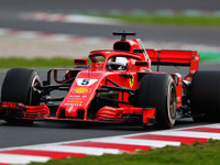 【F1 バルセロナテスト後期】3日目、ベッテルが最速タイムを更新 画像