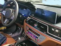 BMW 7シリーズ がSクラスに追いついた? 新型はフルデジタル・パネル採用へ 画像