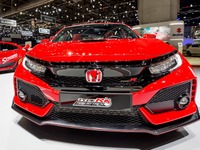 ホンダ シビックタイプR、バトン選手のタイムアタック仕様…ジュネーブモーターショー2018 画像