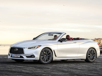 日本導入はナシ、なのか…インフィニティ Q60 新型、コンバーチブルの存在をキャッチ 画像