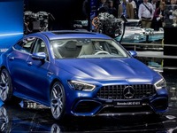 メルセデスAMG GTクーペ、部分自動運転も可能…ジュネーブモーターショー2018 画像