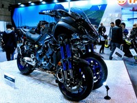 ミラノで発表された3輪車、ヤマハ ナイケン を国内導入予定...大阪モーターサイクルショー2018 画像