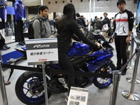 軽さを感じて！ ヤマハ ブースの歩き方…大阪モーターサイクルショー2018 画像