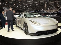 パワーは1000hp以上、中国の新型4ドアEVスポーツは伊イデアがデザイン…ジュネーブモーターショー2018 画像