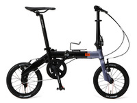 ドッペルギャンガー、片手で運べる14インチ折りたたみ自転車発売 超軽量7.7kg 画像