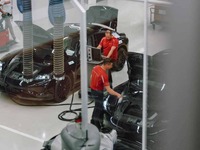 ポルシェ初の市販EV、開発プロトタイプの画像を公開…ミッションE 画像