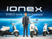 キムコが電動2輪車のソリューションをワールドプレミア…iONEX 画像