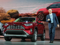 トヨタ RAV4 新型を発表、5代目はTNGA採用…ニューヨークモーターショー2018［現地写真追加］ 画像