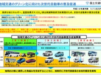 EVやPHVを導入する自動車運送事業者を支援　国交省 画像