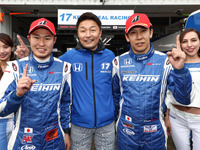 【SUPER GT 第1戦】開幕ポールはNSXの塚越＆小暮、ホンダ勢が1-2…GT300クラス首位は平峰＆マッペリ組のウラカン 画像