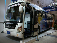 【東京モーターショー07】ヒュンダイ、今度はバスで攻勢か？ 画像