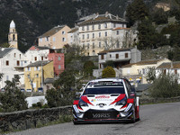 【WRC 第4戦】ツール・ド・コルスでトヨタ・ヤリスのタナクが2位に…優勝はフィエスタ操る王者オジェ、これで今季4戦3勝 画像