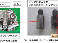 NTN、エンジン小型化に貢献するメカニカルラッシュアジャスタを開発 画像
