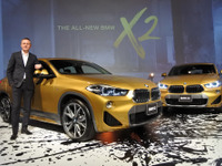 BMW X2 発表、日本法人社長「ミレニアルのための完璧なスポーツ・アクティビティ・クーペ」 画像