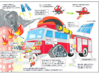 最優秀賞は地球に優しいスーパーレスキューカー モリタ 未来の消防車アイデアコンテスト 画像