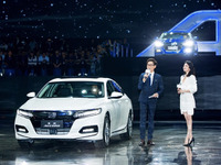 ホンダ アコード 新型、中国仕様にホンダ・センシング搭載…北京モーターショー2018 画像
