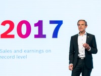 ボッシュの税引き前利益17％増、コネクトカーや電動化が貢献　2017年通期決算 画像