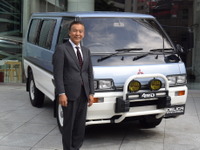 ダカール王者 増岡にとって思い出深いモデルは…三菱 デリカ 50周年 画像