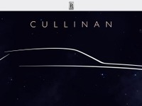 ロールスロイス初のSUV、カリナン の発表予定 5月10日にグローバルストリーミングで 画像