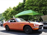 草木ダムでヒストリックカーの草の根ミーティング…ダムサンデーフェスティバル 画像