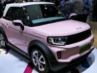 まるで“チョロQ”な2人乗りEV、北京汽車から…北京モーターショー2018 画像