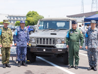 自衛隊「七十三式小型トラック」が子供たちに人気…筑フェス2018 画像