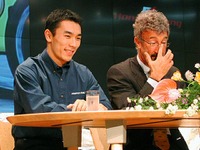 【ホンダF1ストーキング】佐藤琢磨、堂々の記者会見 画像