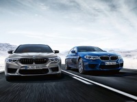 BMW M5コンペティション に最新コネクト…走行データをヘッドアップディスプレイに表示 画像