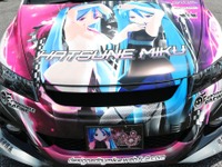初音ミクやけいおん! など、痛車120台が集結…奥伊吹モーターパーク 5月27日 画像