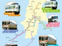 トロッコ列車の前後にディーゼル機関車と電気機関車を連結…信州アフターDC 画像