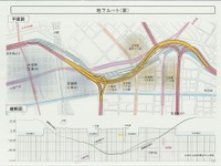 首都高の日本橋地下ルート案が決定…既存トンネル改良＋新設＝1.8km 画像