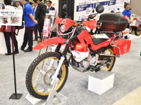 “赤バイ”消防二輪車は初期活動で走る…東京国際消防防災展2018［詳細画像］ 画像