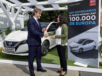 日産 リーフ、欧州販売が10万台に…日本とほぼ同タイミングで達成 画像